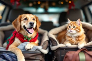 Traveling with Pets During the Holidays: Tips and Tricks