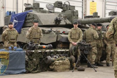 EU leaders see NATO defense spending target rise from 2%