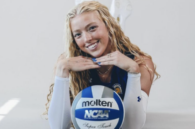 The women’s volleyball star has a message for the NCAA after the Texas AG sued an organization over transgender inclusion in women’s sports